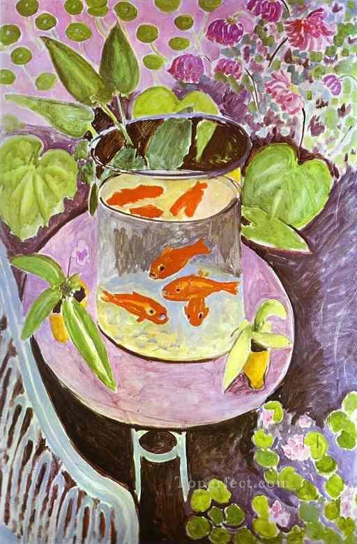 Red Fish 1911 Fauvist Oil Paintings